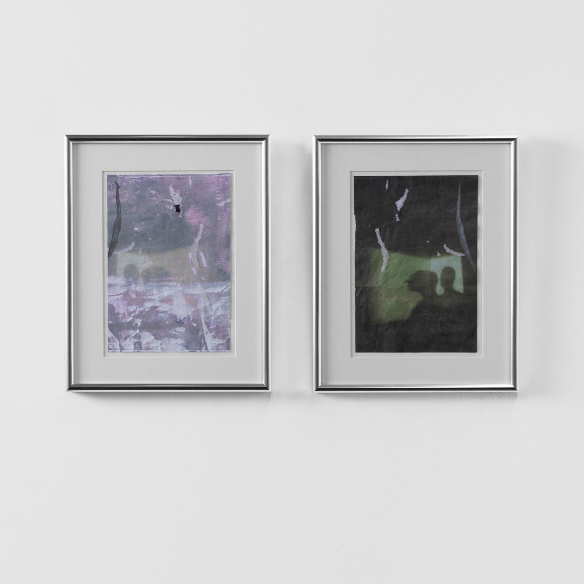 Untitled (Profiles, Diptych)